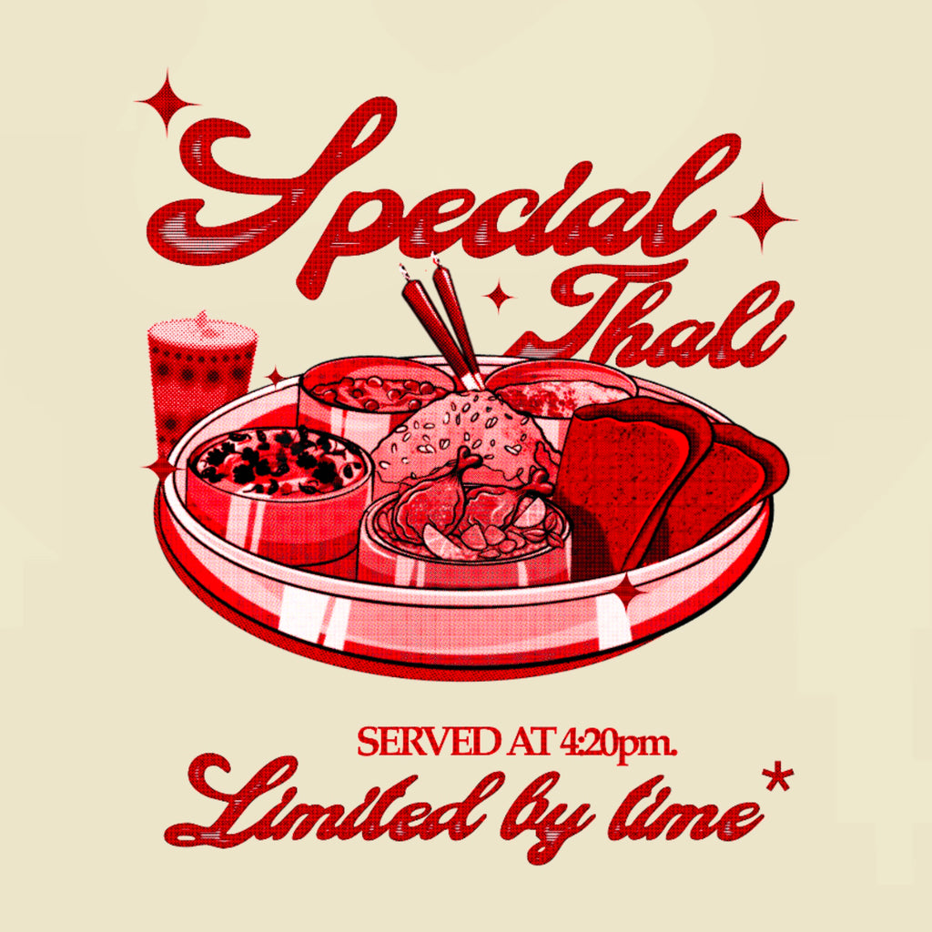 420 SPECIAL TEE   'Non-Veg Thali'